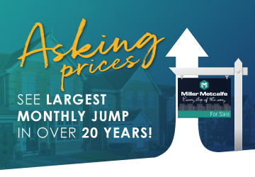 Property News | Asking Prices See Largest Monthly Jump In Over 20 Years!