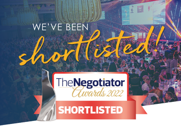 We’ve Been Shortlisted For The Negotiator Awards 2022!